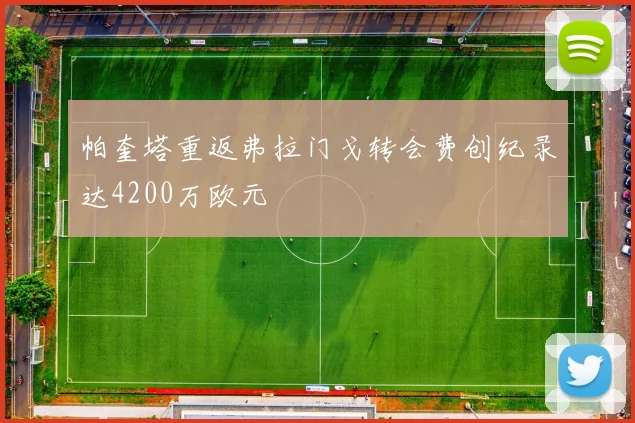 帕奎塔重返弗拉门戈转会费创纪录达4200万欧元