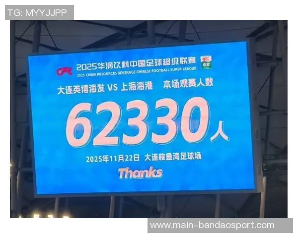 2025中超观赛人数突破618万人大连英博多项指标领跑全联赛